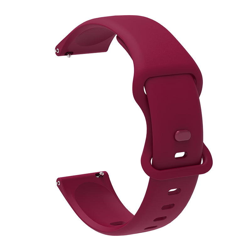 Silicone Watchband Adjustable Wrist Strap 20mm for Samsung Huawei Amazfit Smart Watch Silicone Watchband Adjustable Wrist Strap 20mm for Samsung Huawei Amazfit Smart Watch